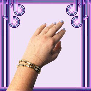 Vintage Gold-Plated, Silver-Filled, Signed Vendôme Bracelet. VGUC.√